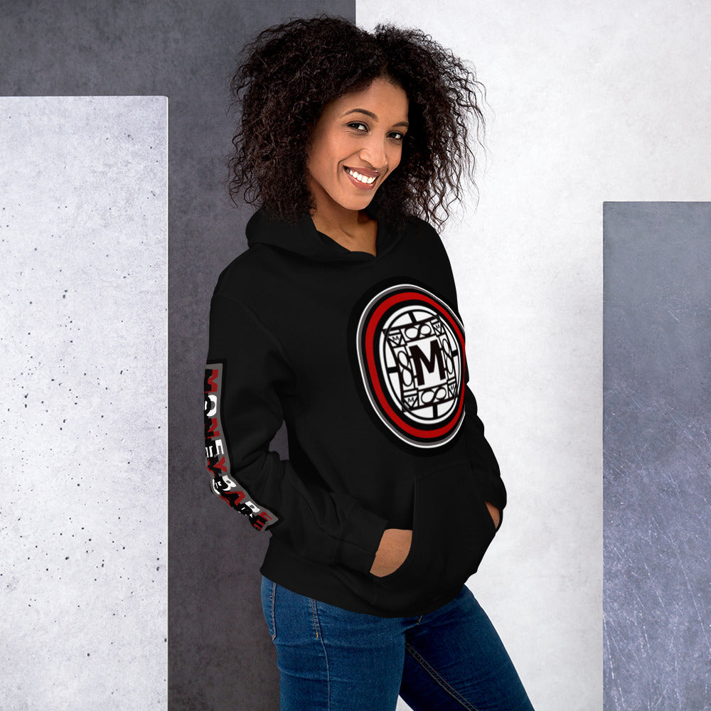 MONEYBARE N14NT-1 Hoodie - Red Icon