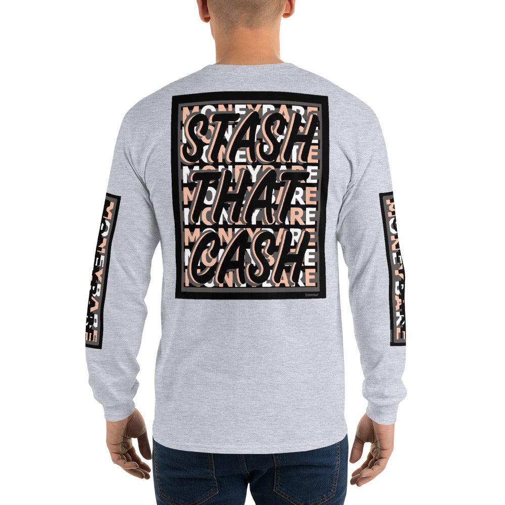 STC-1  Men’s Long Sleeve Shirt - Peach