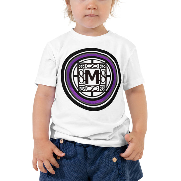 MONEYBARE EIAM-1 Toddler Short Sleeve Tee - Purple