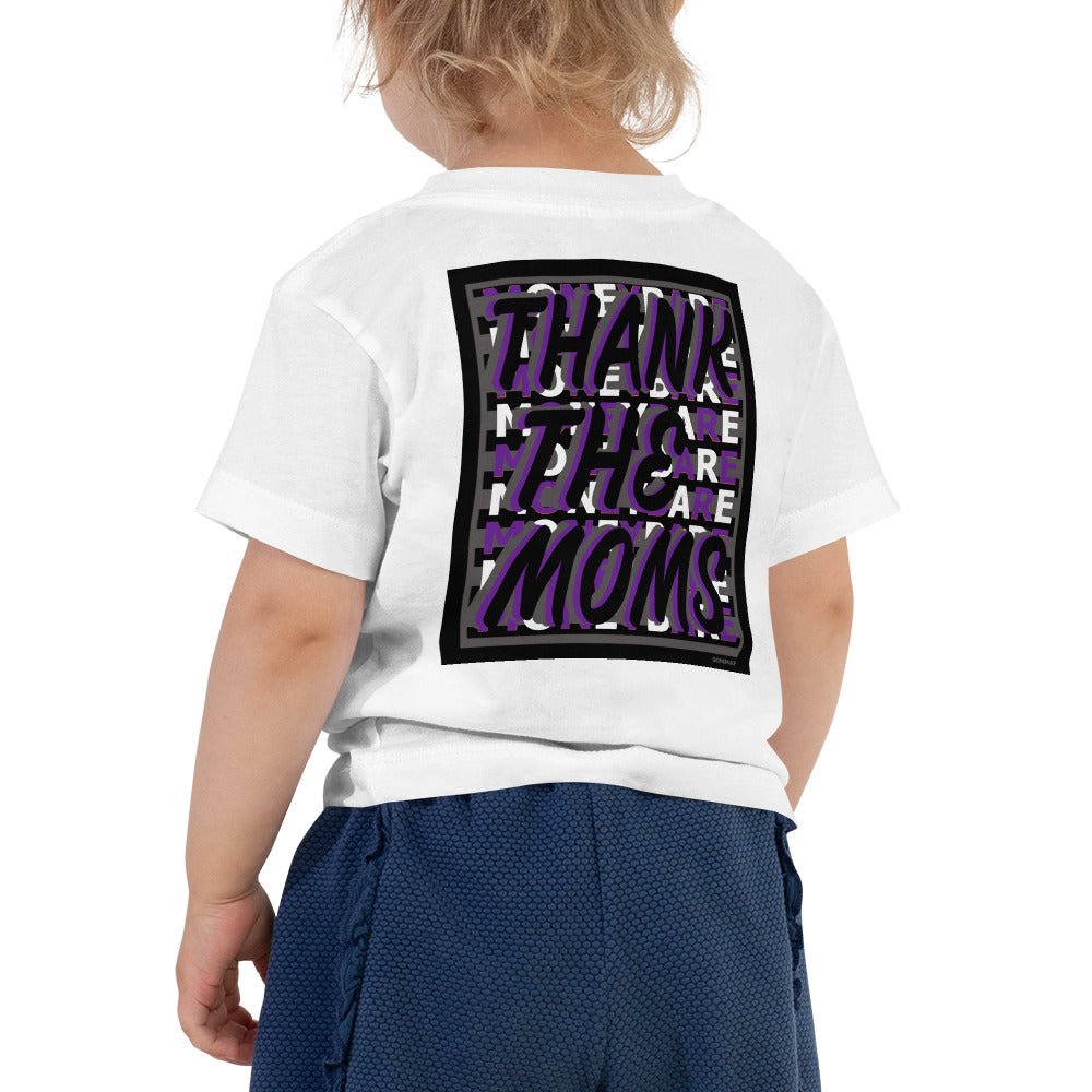 MONEYBARE TTM-1 Toddler Short Sleeve Tee - Purple