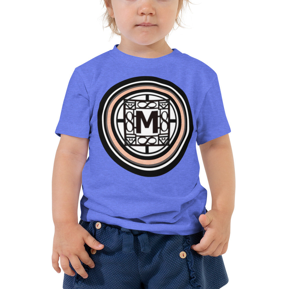 MONEYBARE EIAM-1 Toddler Short Sleeve Tee - Peach