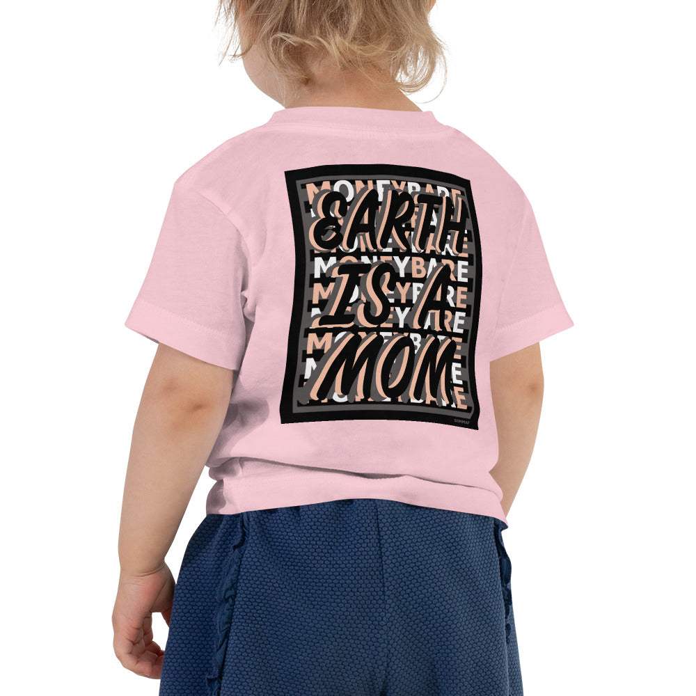 MONEYBARE EIAM-1 Toddler Short Sleeve Tee - Peach