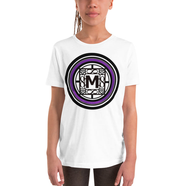 MONEYBARE FTB-1 Youth Short Sleeve Premium T-Shirt - Purple