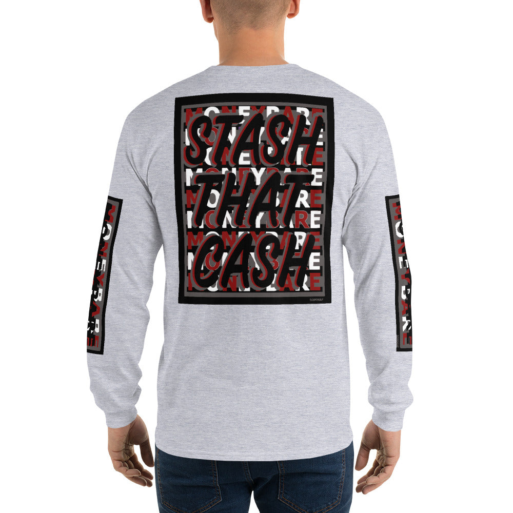 STC-1 Men’s Long Sleeve Shirt - Red