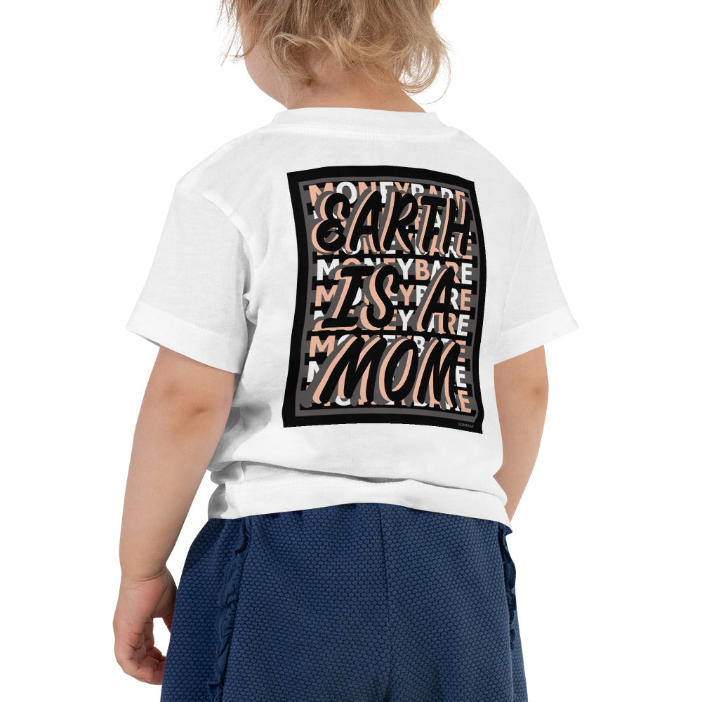 MONEYBARE EIAM-1 Toddler Short Sleeve Tee - Peach