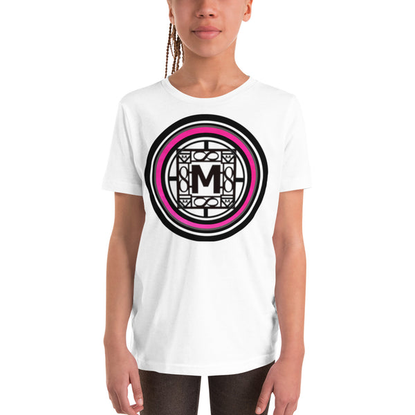 MONEYBARE TTT-1 Youth Short Sleeve Premium T-Shirt - Pink