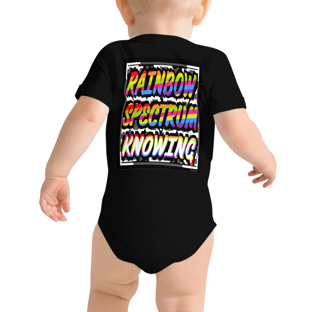 MONEYBARE RSK-1 Baby Bodysuit One-Piece Onesie - Knowing