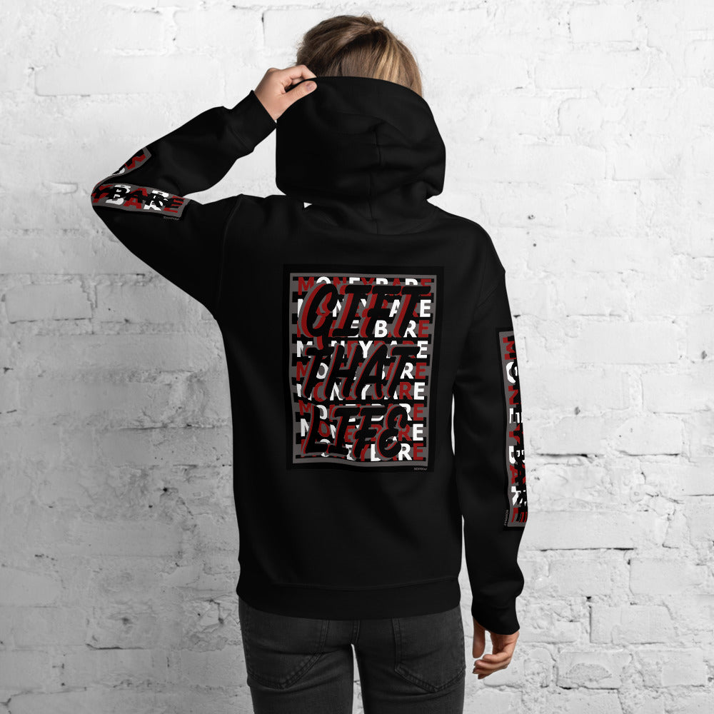 MONEYBARE GTL-1 Hoodie - Red