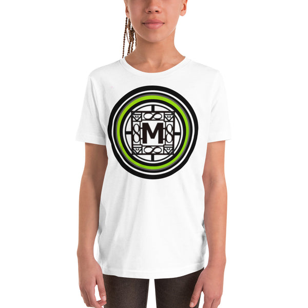 MONEYBARE TTM-1 Youth Short Sleeve Premium T-Shirt - Green In Icon