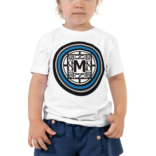 MONEYBARE TTT-1 Toddler Short Sleeve Tee - Blue