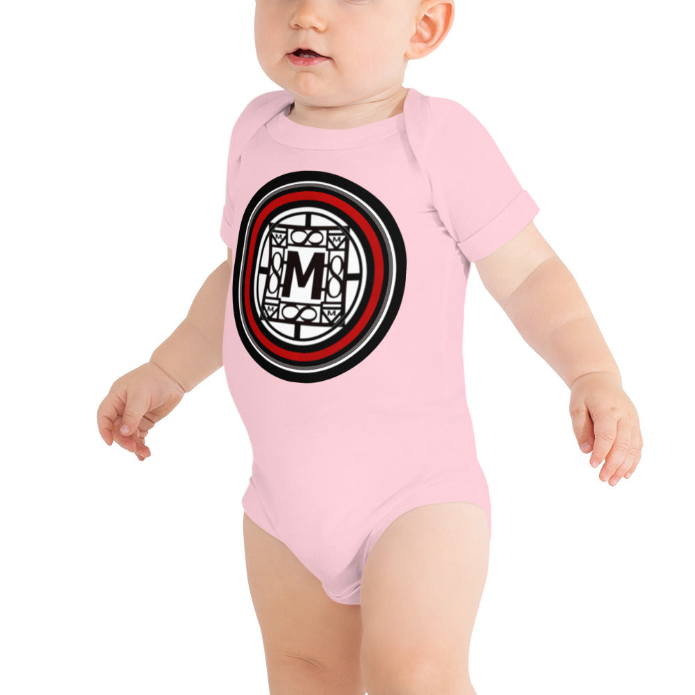 MONEYBARE TTM-1 Baby Bodysuit One-Piece Onesie - Red