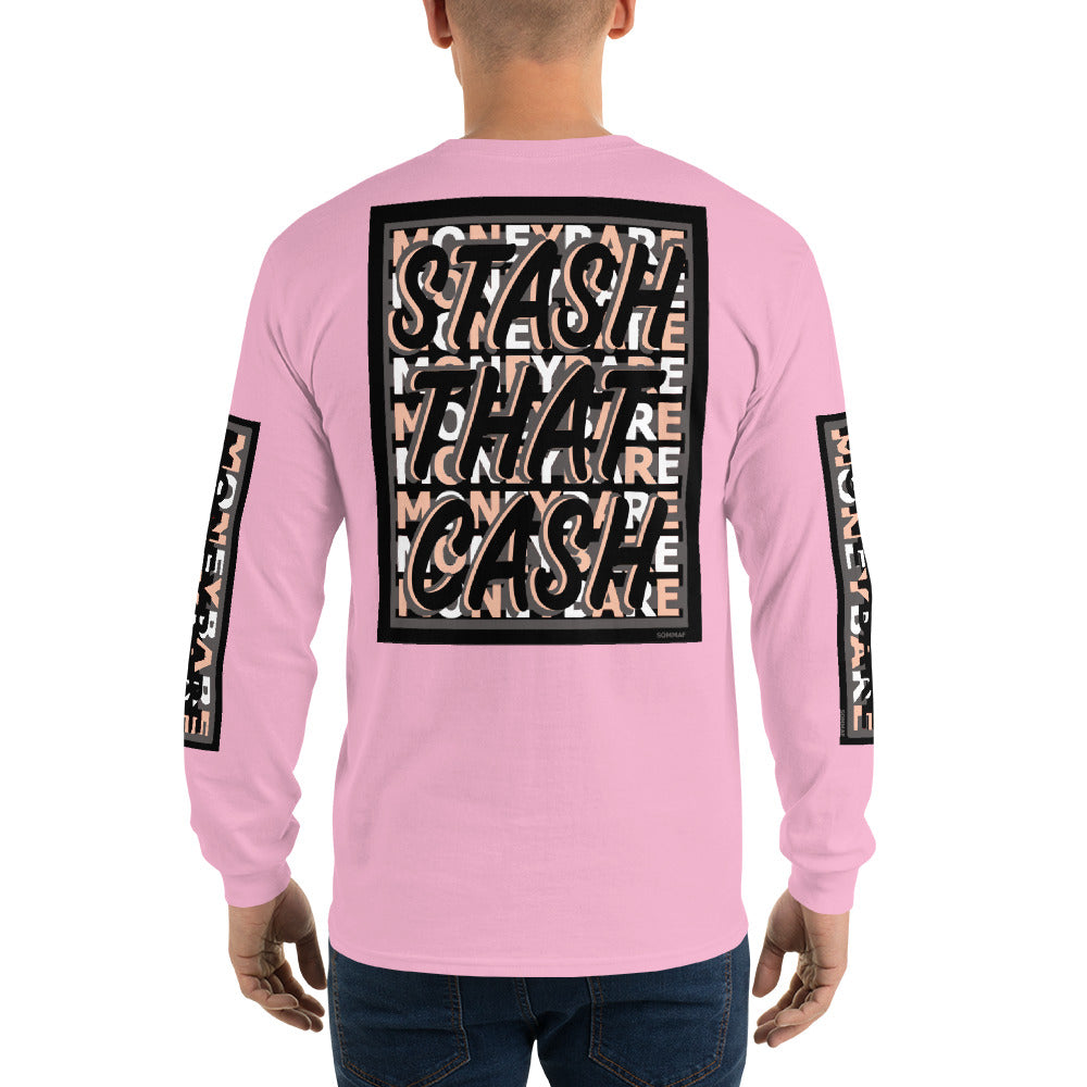 STC-1  Men’s Long Sleeve Shirt - Peach