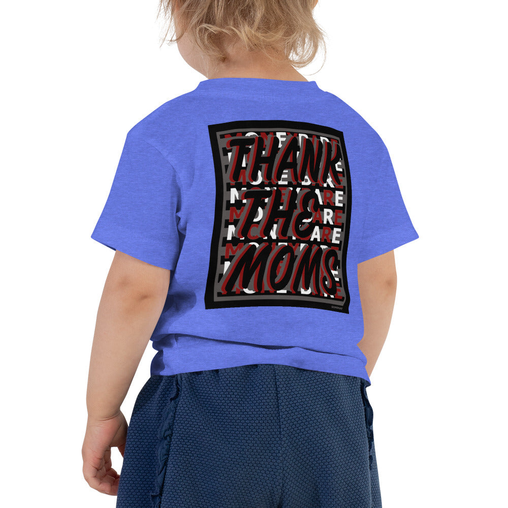 MONEYBARE TTM-1 Toddler Short Sleeve Tee - Red