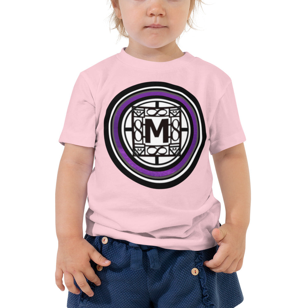 MONEYBARE EIAM-1 Toddler Short Sleeve Tee - Purple