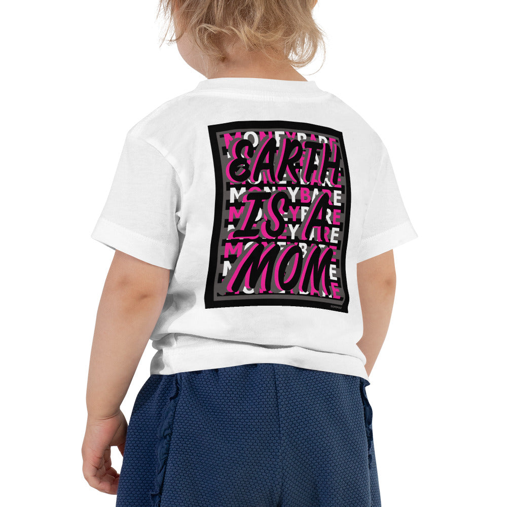 MONEYBARE EIAM-1 Toddler Short Sleeve Tee - Pink in Icon