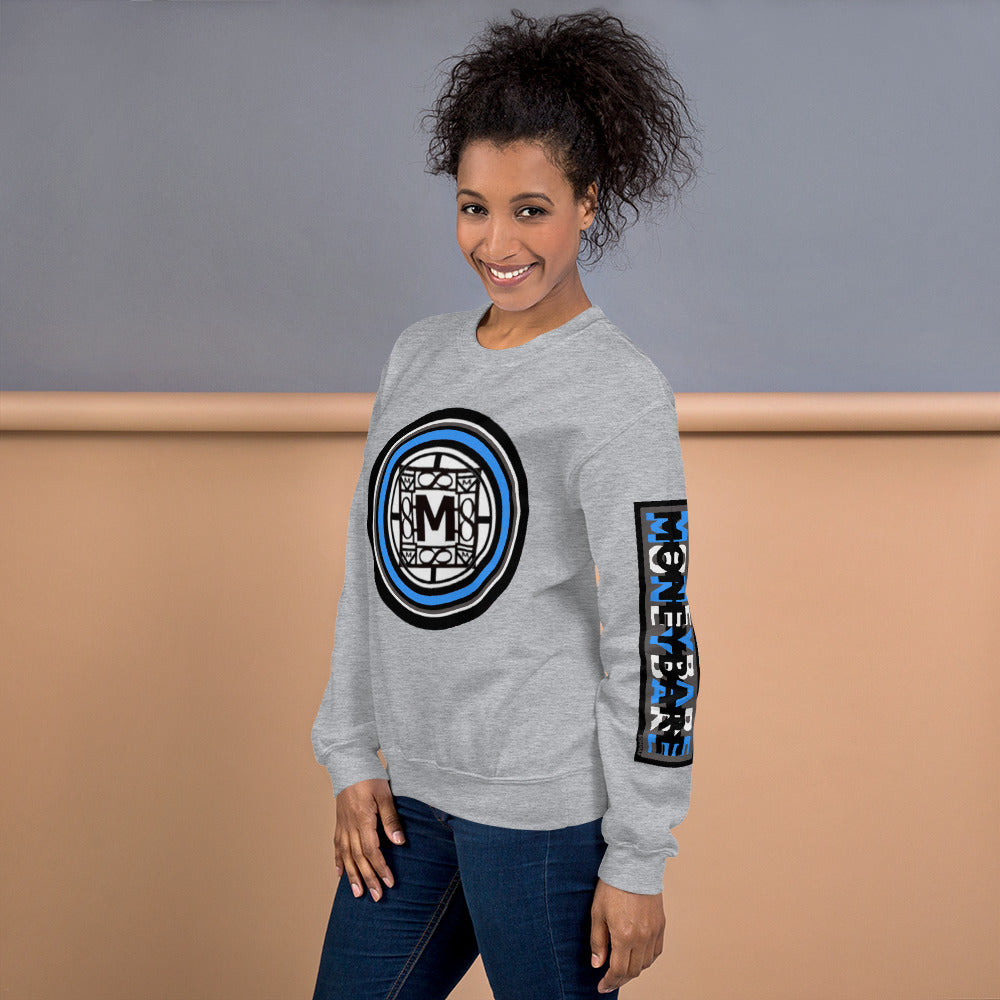 MONEYBARE TTT-1 Sweatshirt - Aqua