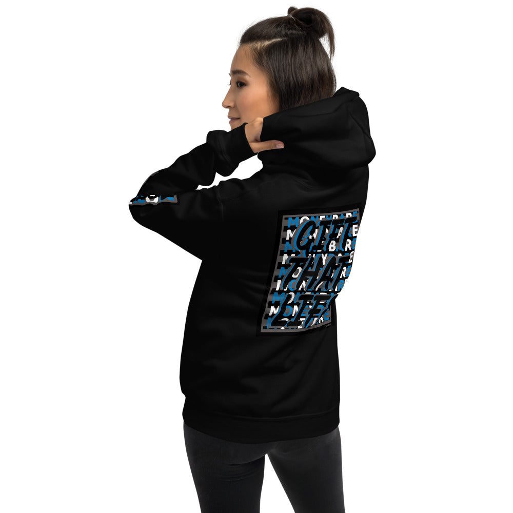 MONEYBARE GTL-1 Hoodie - Blue