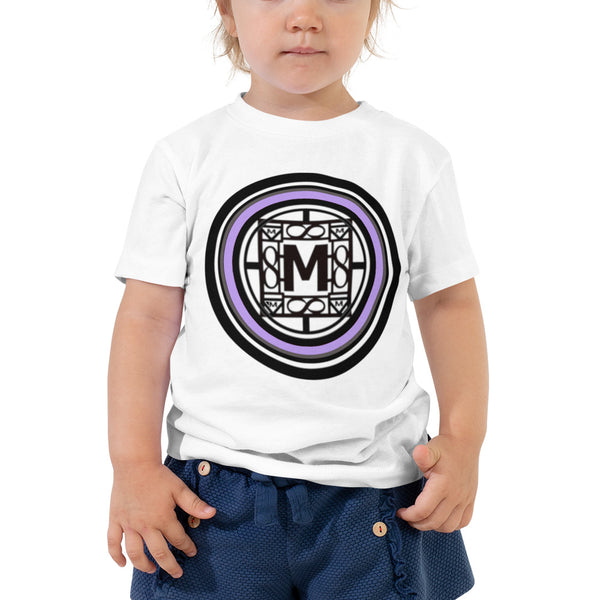 MONEYBARE N14NT-1 Toddler Short Sleeve Tee - Lilac In Icon