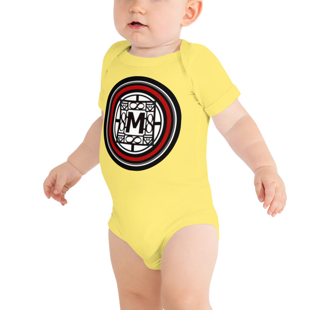 MONEYBARE TTM-1 Baby Bodysuit One-Piece Onesie - Red