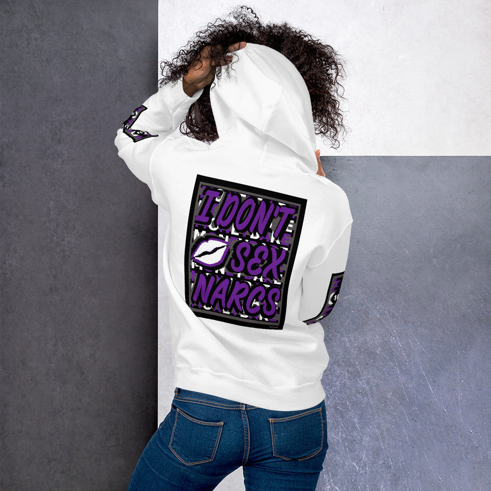 MONEYBARE IDSN-1 Hoodie - Purple Icon
