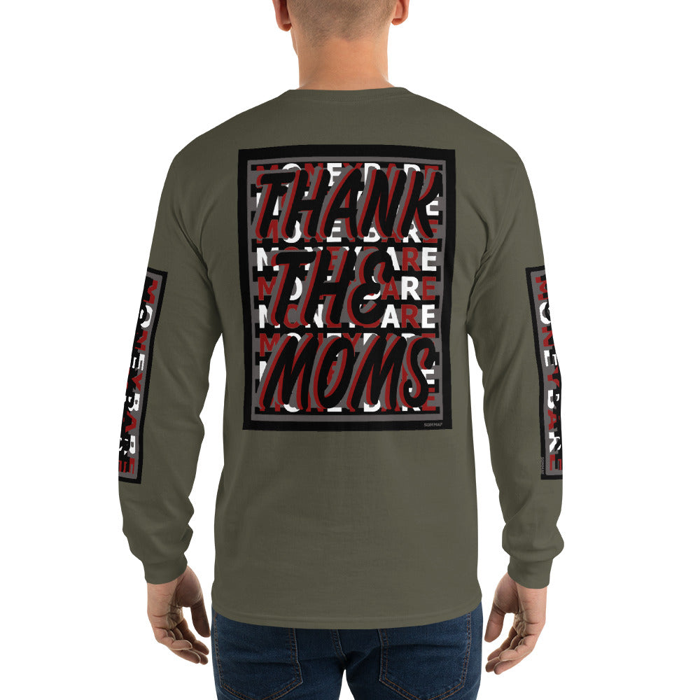 TTM-1 Men’s Long Sleeve Shirt - Red