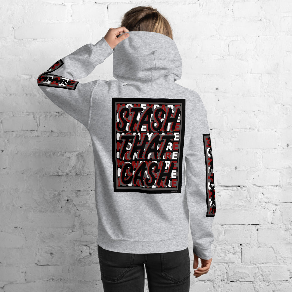 MONEYBARE STC-1 Hoodie - Red