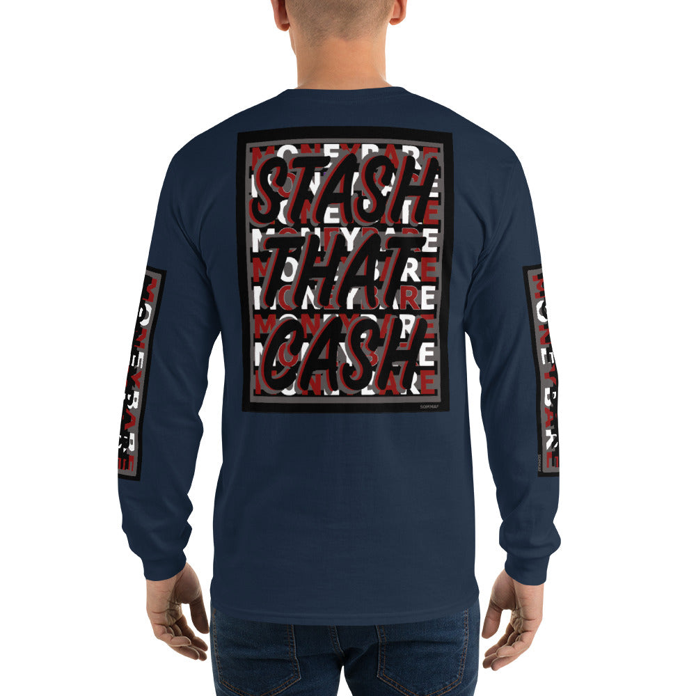 STC-1 Men’s Long Sleeve Shirt - Red