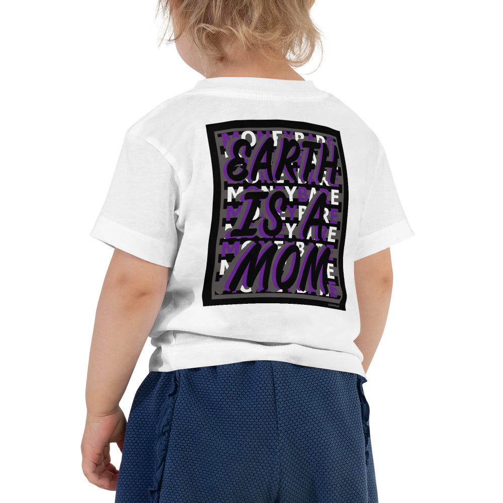 MONEYBARE EIAM-1 Toddler Short Sleeve Tee - Purple