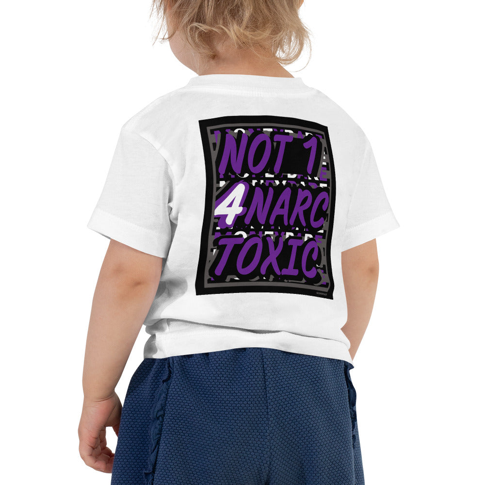 MONEYBARE N14NT-1 Toddler Short Sleeve Tee - Purple