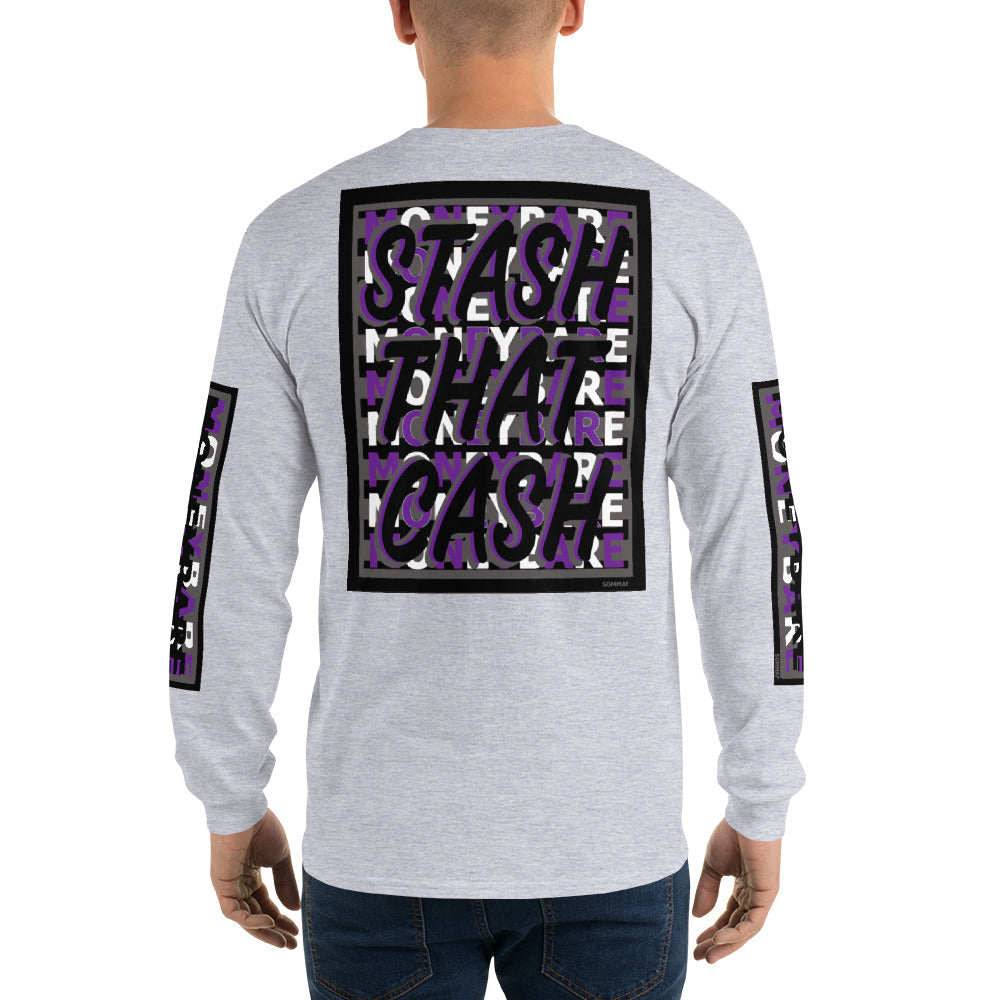 STC-1 Men’s Long Sleeve Shirt - Purple