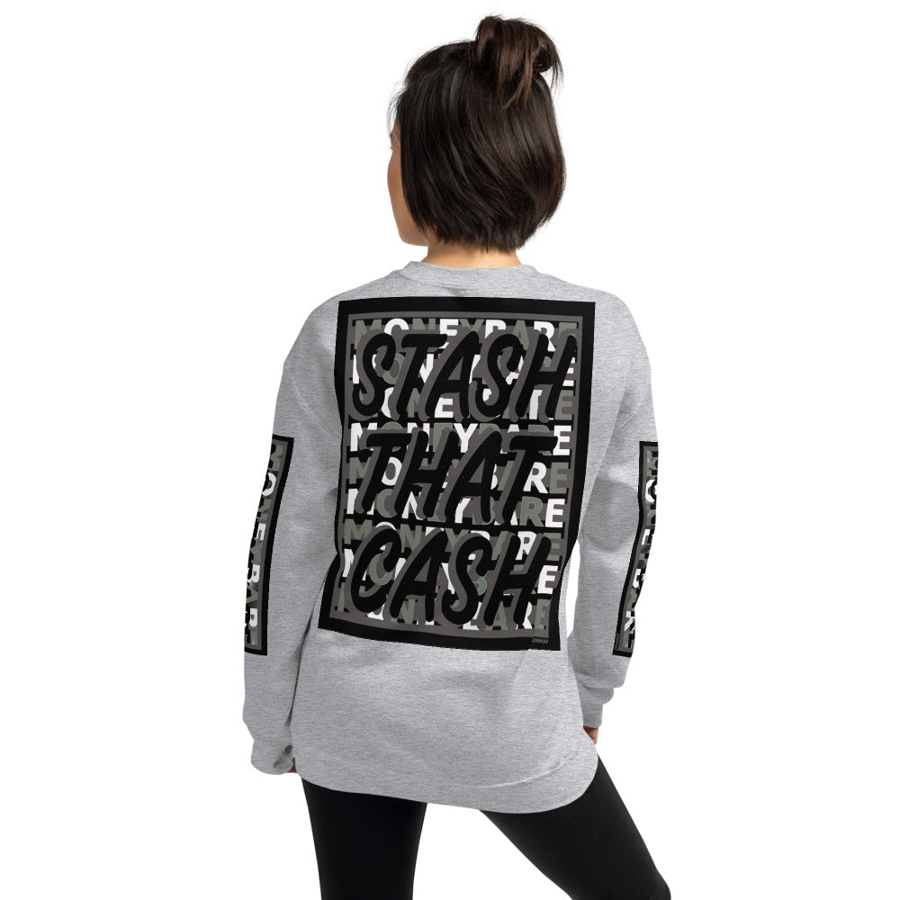 MONEYBARE STC-1 Sweatshirt - Grey