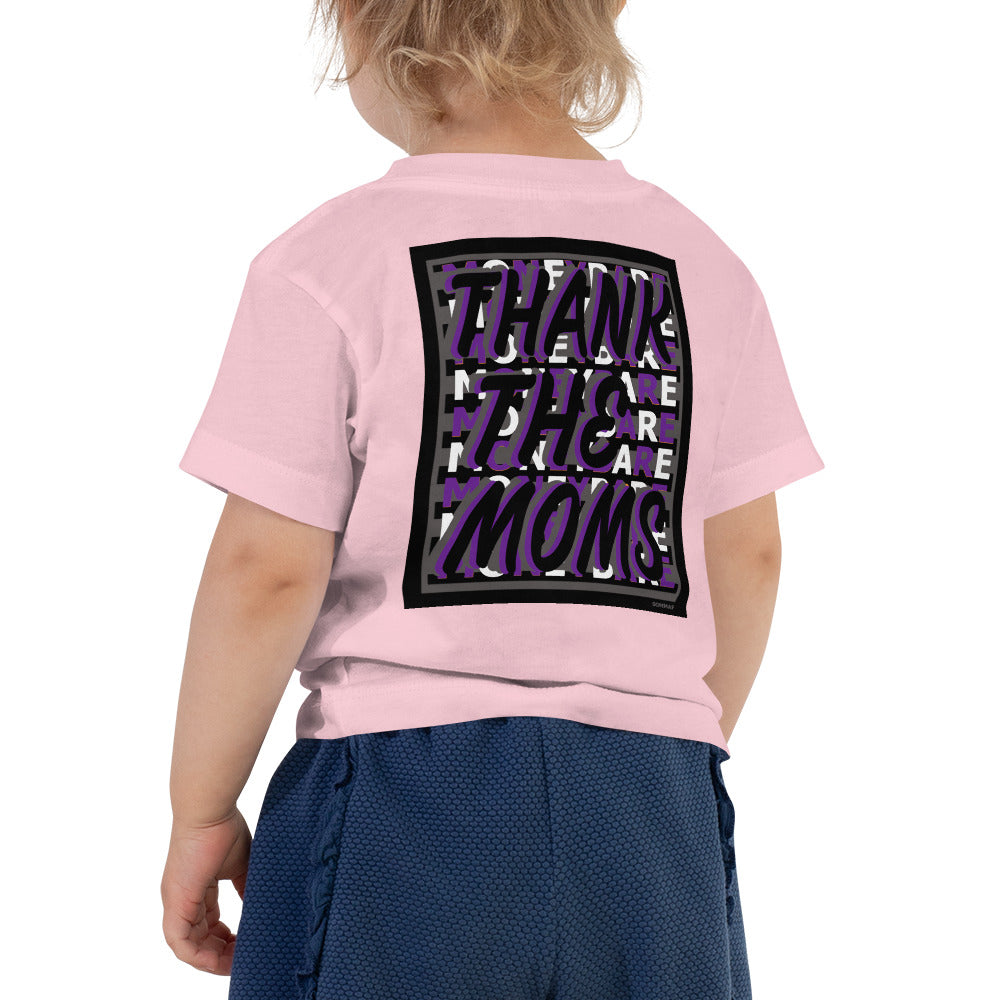 MONEYBARE TTM-1 Toddler Short Sleeve Tee - Purple