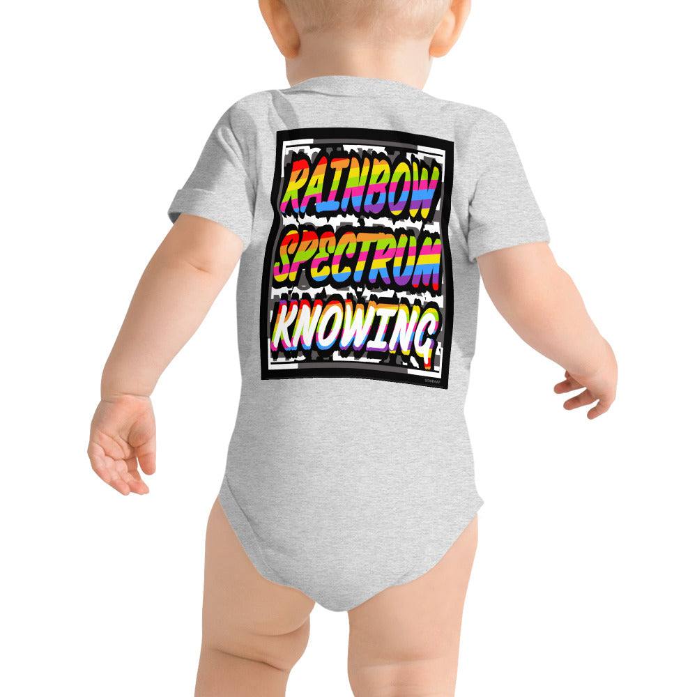 MONEYBARE RSK-1 Baby Bodysuit One-Piece Onesie - Knowing