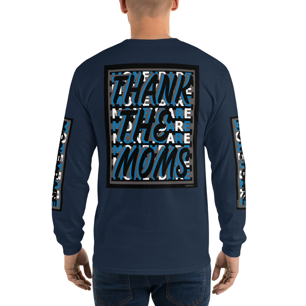 TTM-1 Men’s Long Sleeve Shirt - Blue