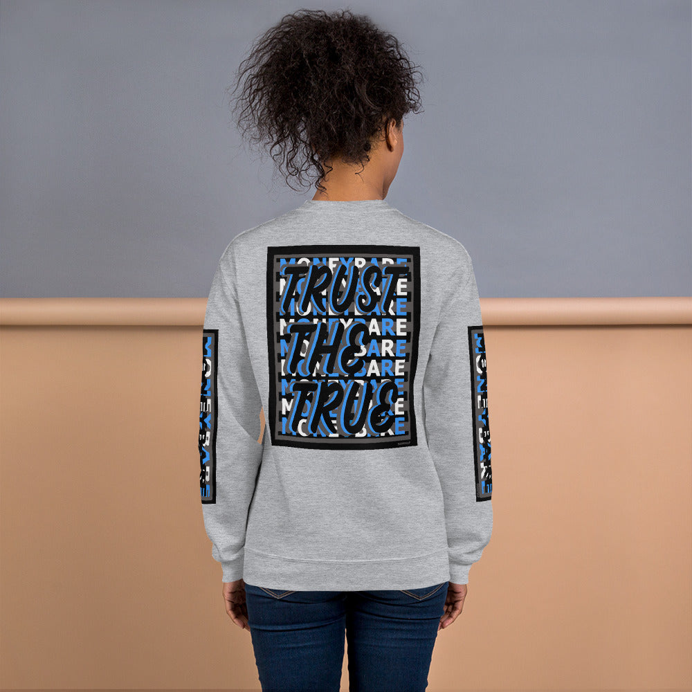 MONEYBARE TTT-1 Sweatshirt - Aqua
