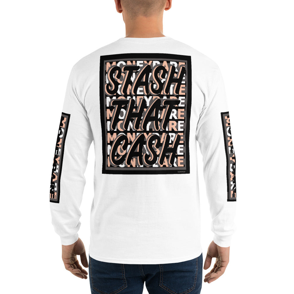 STC-1  Men’s Long Sleeve Shirt - Peach