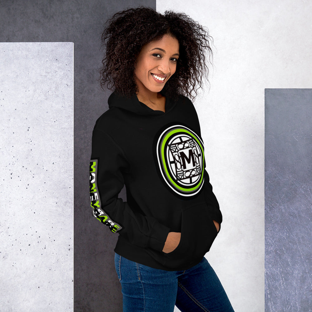MONEYBARE N14NT-1 Hoodie - Green Icon