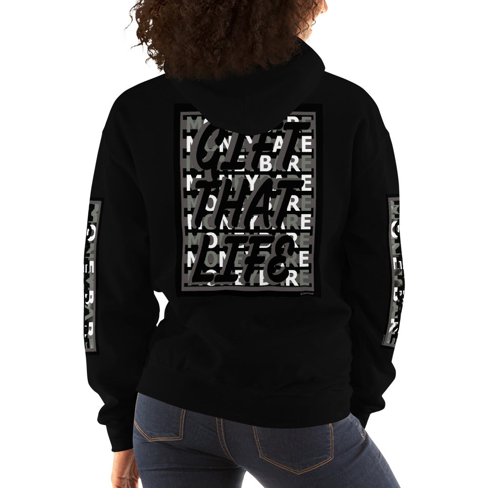 MONEYBARE GTL-1 Hoodie - Grey