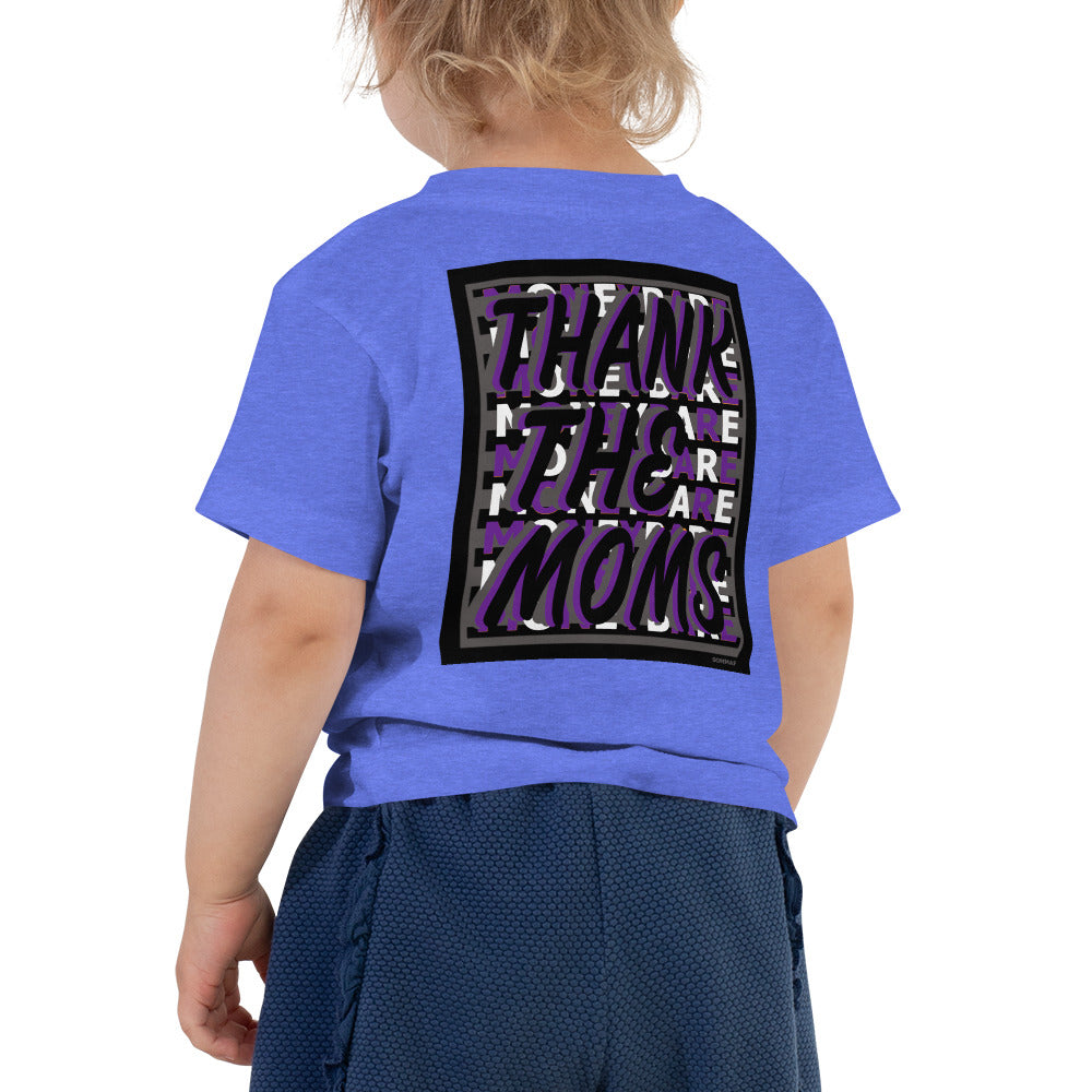 MONEYBARE TTM-1 Toddler Short Sleeve Tee - Purple