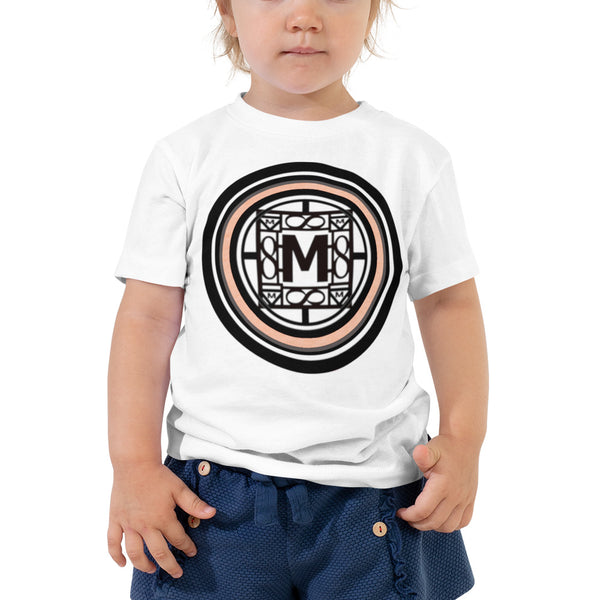 MONEYBARE N4TN-1 Toddler Short Sleeve Tee - Peach