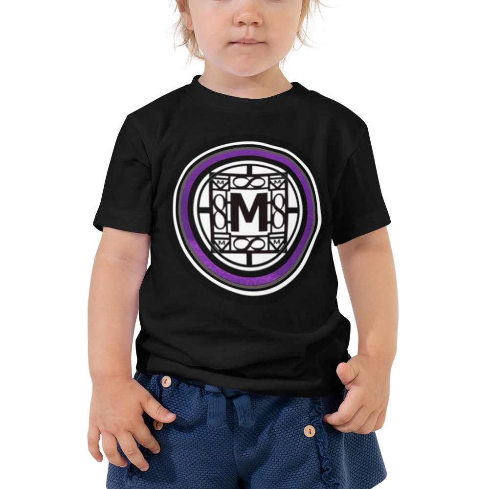 MONEYBARE N14NT-1 Toddler Short Sleeve Tee - Purple
