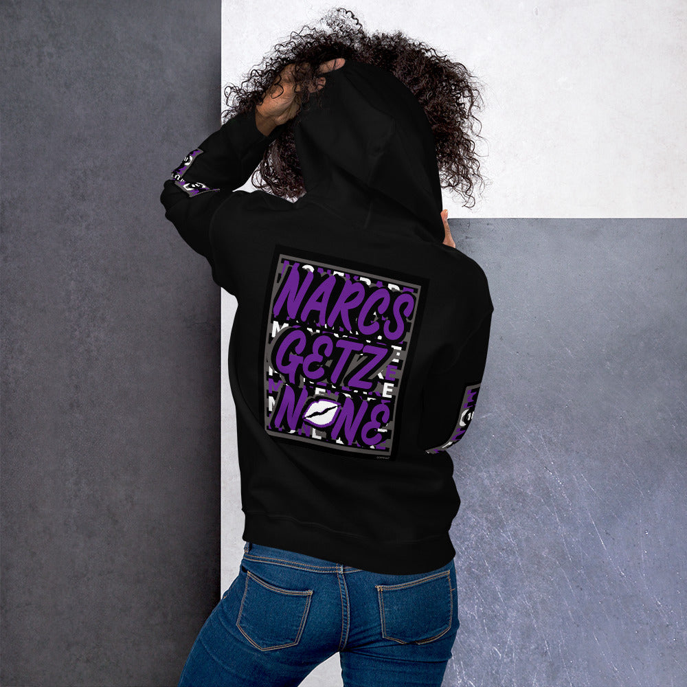MONEYBARE NGN-1 Hoodie - Purple Icon