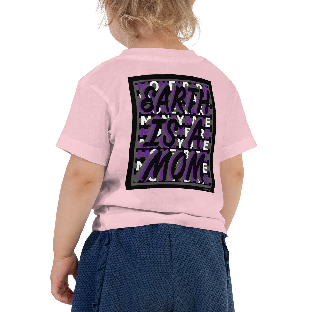 MONEYBARE EIAM-1 Toddler Short Sleeve Tee - Purple