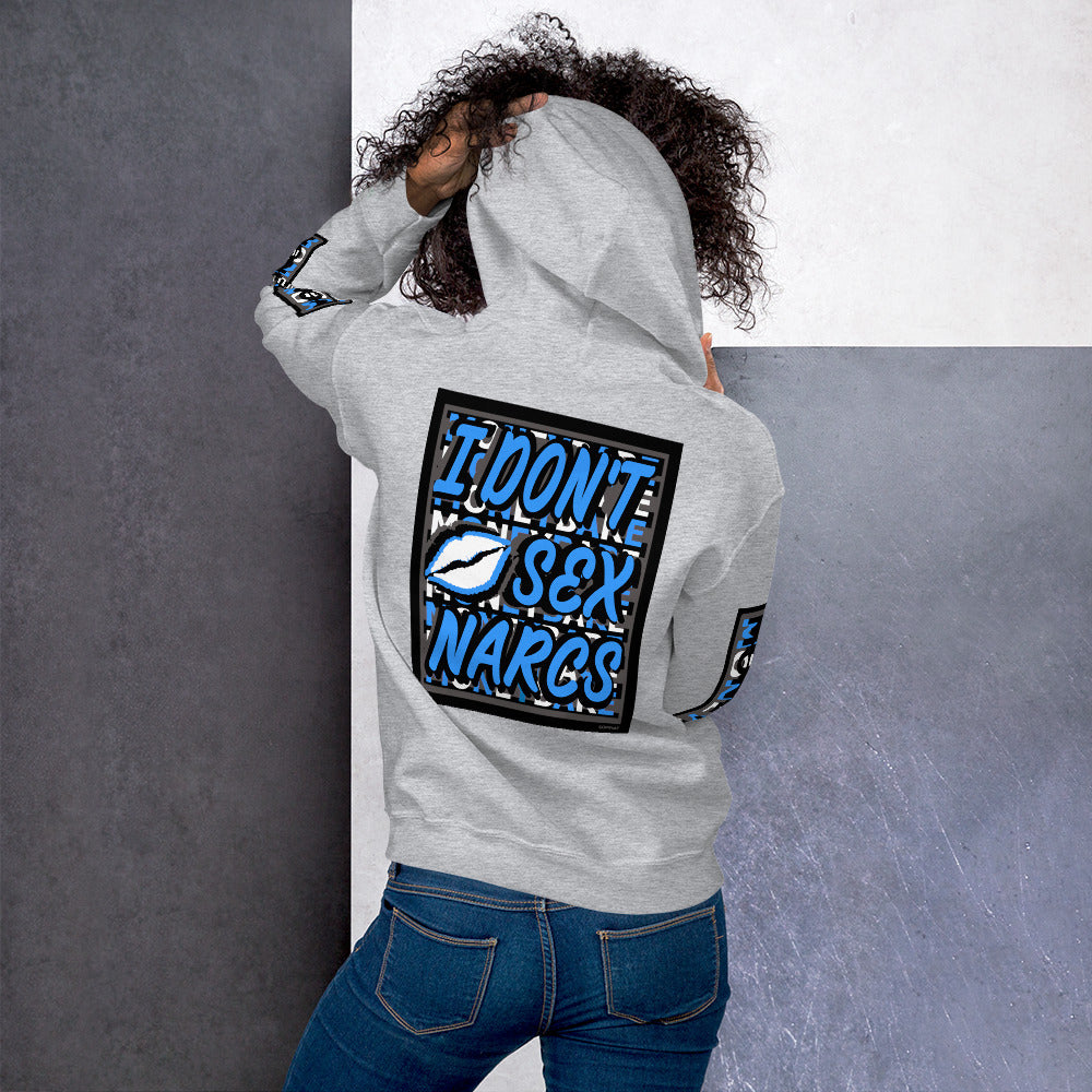 MONEYBARE IDSN-1 Hoodie - Aqua Icon