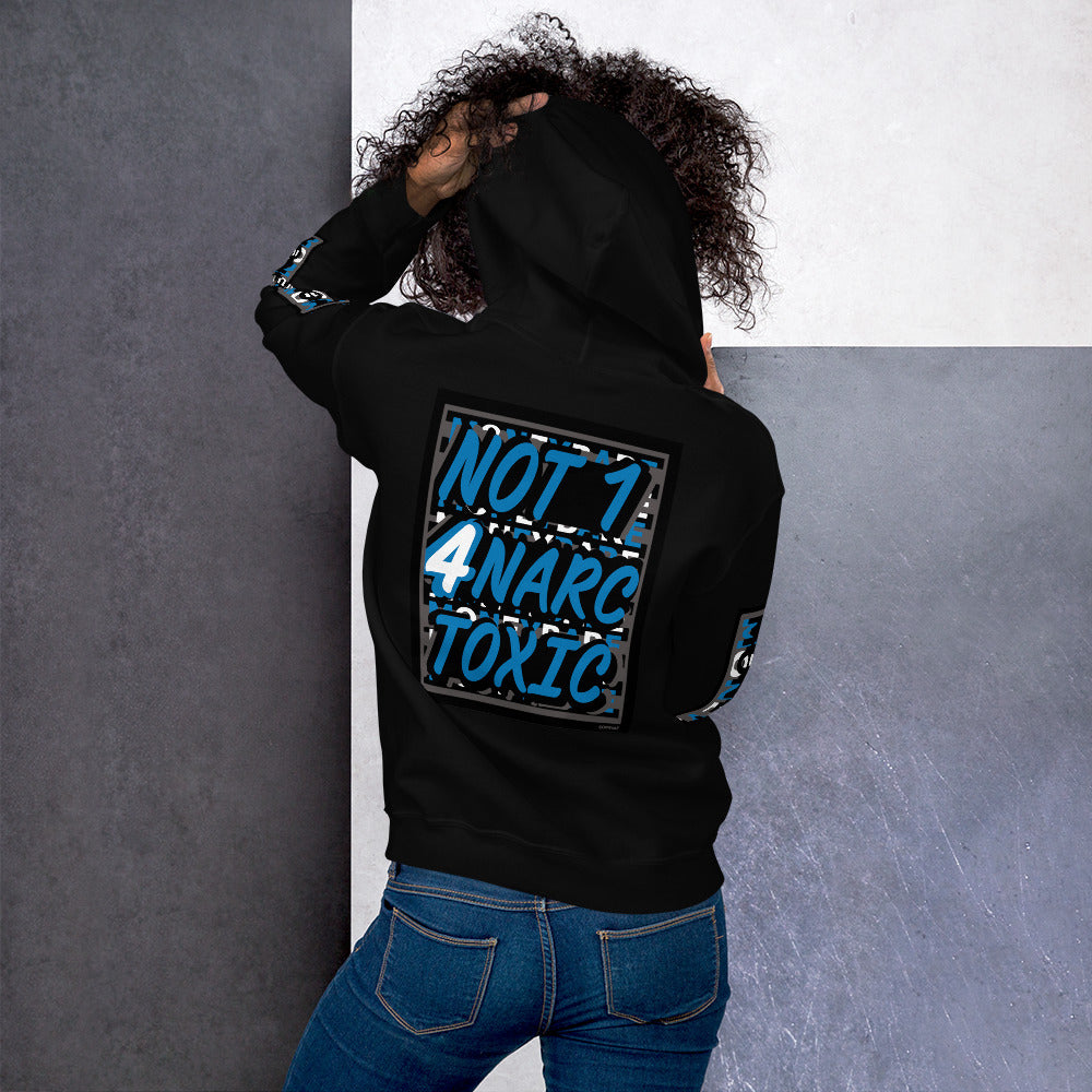 MONEYBARE N14NT-1 Hoodie - Blue Icon