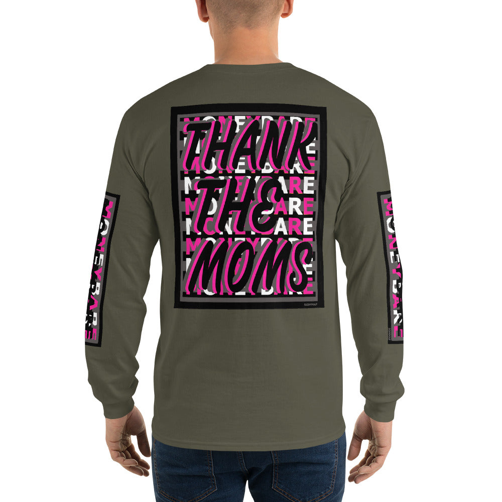 TTM-1 Men’s Long Sleeve Shirt - Pink
