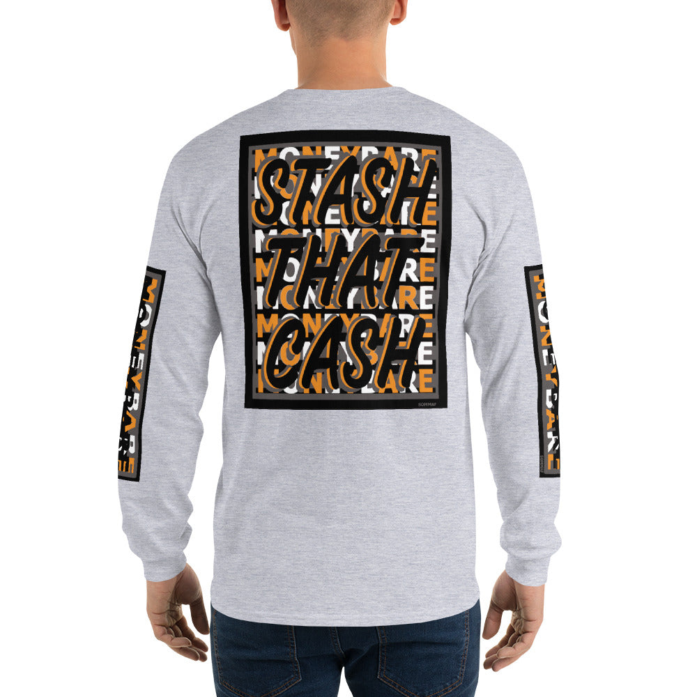 STC-1 Men’s Long Sleeve Shirt - Orange