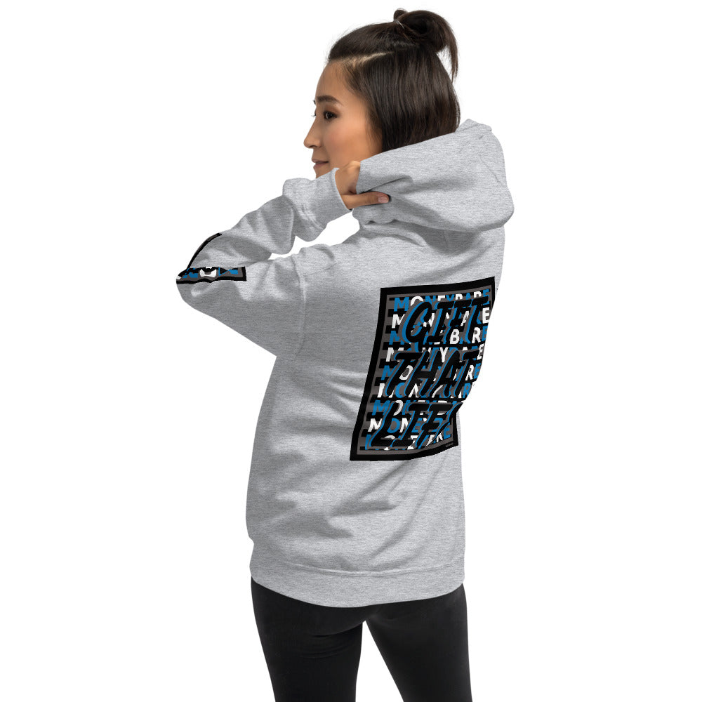 MONEYBARE GTL-1 Hoodie - Blue