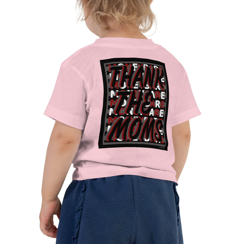 MONEYBARE TTM-1 Toddler Short Sleeve Tee - Red