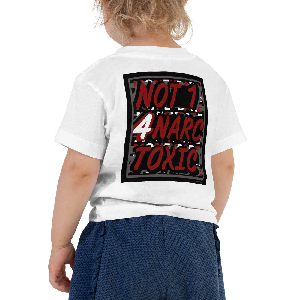 MONEYBARE N14NT-1 Toddler Short Sleeve Tee - Red